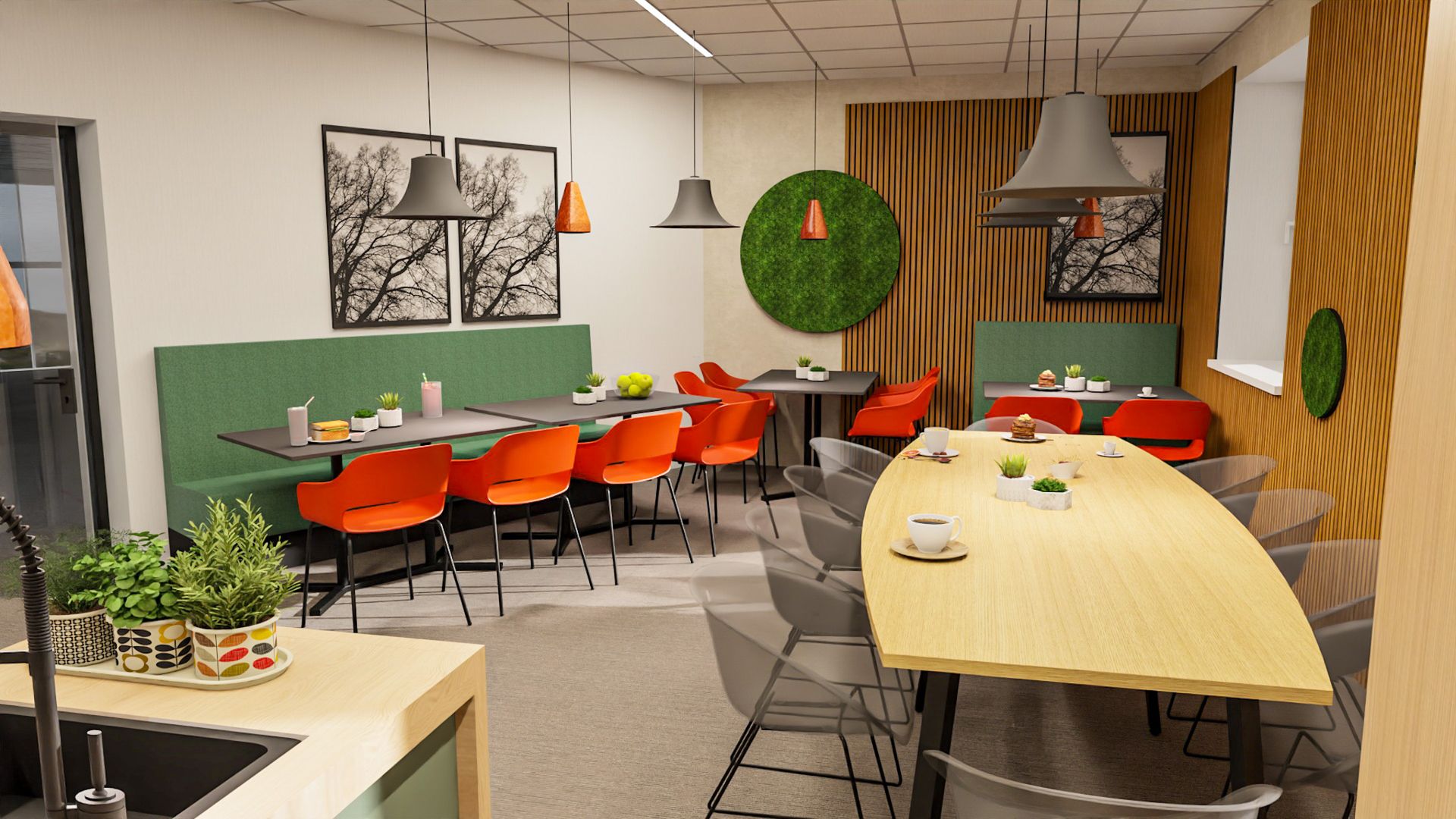 Amenajare Food Court Bunge