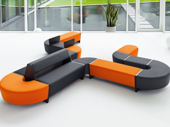Canapele modulare office MAGNES II