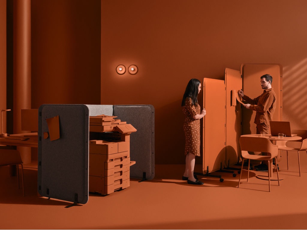 Panouri acustice free standing HEAVEN BOOTH