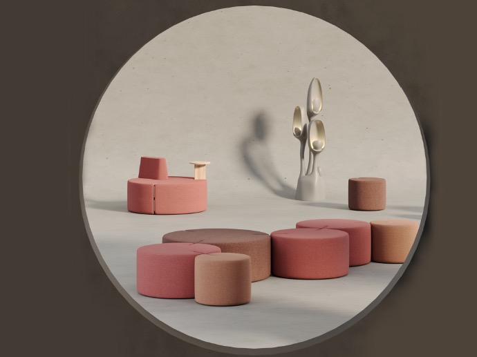 Pouf Lounge TRI.PLY