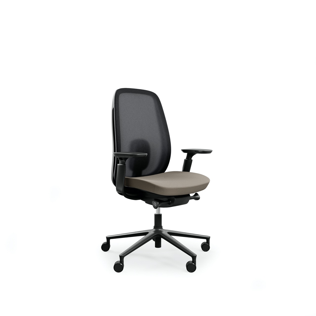 Scaun de birou ergonomic Pace 150SFL Black - 4.webp