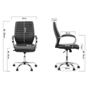 Scaun birou OFF 323 Negru - 3.webp