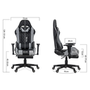 Scaun gaming OFF 307 Gri - 1.webp