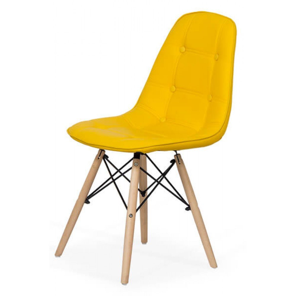 Scaun bucatarie BUC 232 Galben - 1.webp