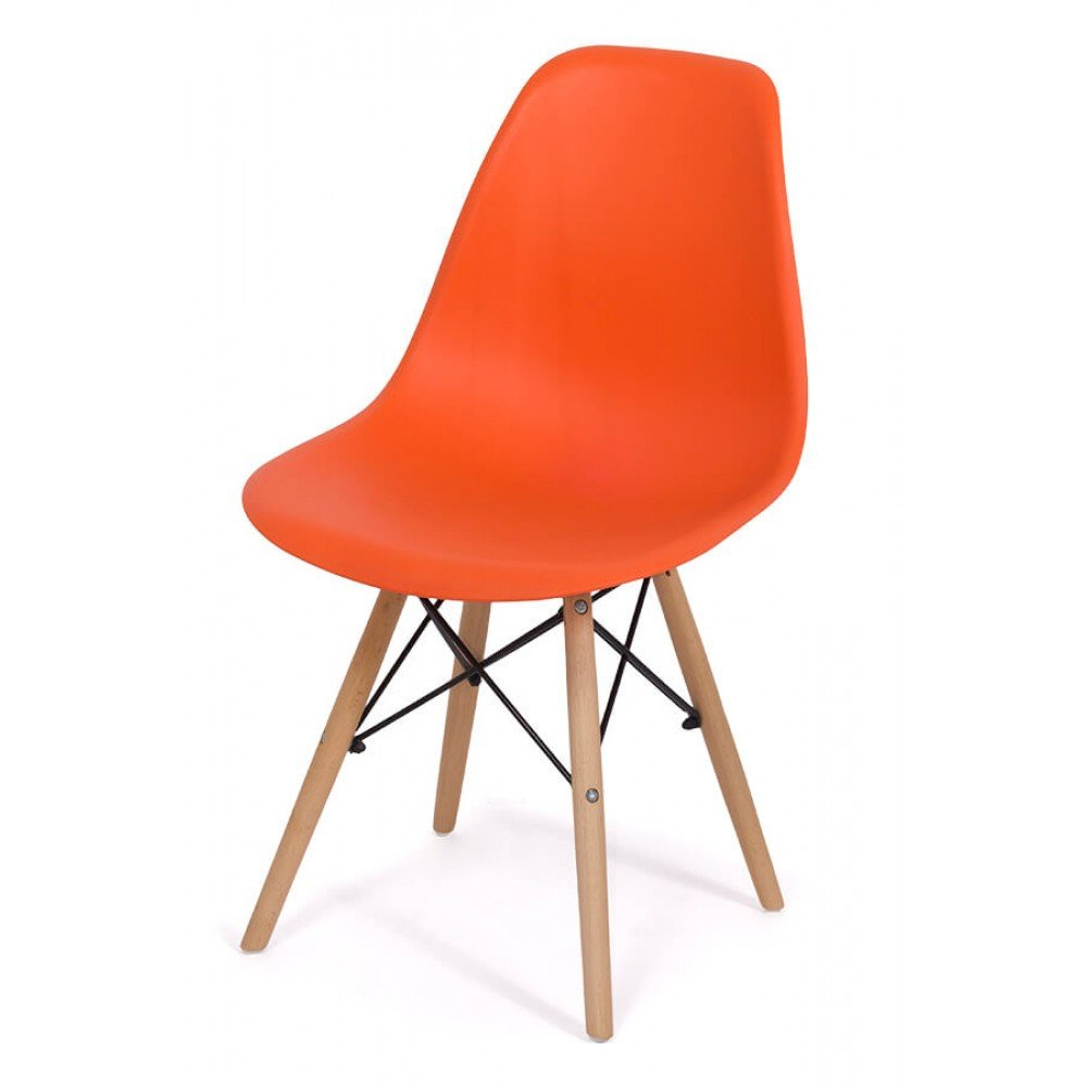 Scaun bucatarie BUC 232P Portocaliu - 1.webp