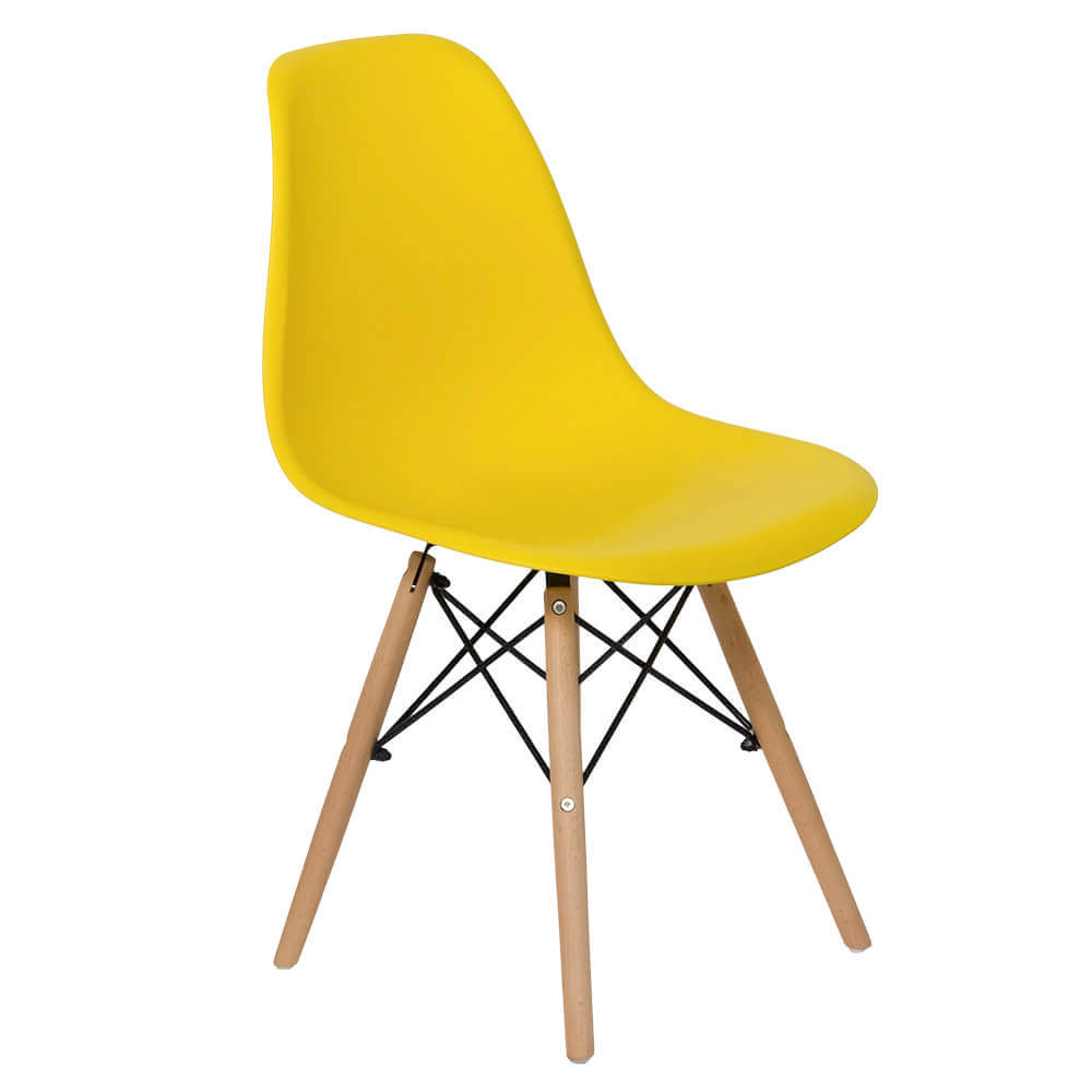 Scaun bucatarie BUC 232P Galben - 2.webp