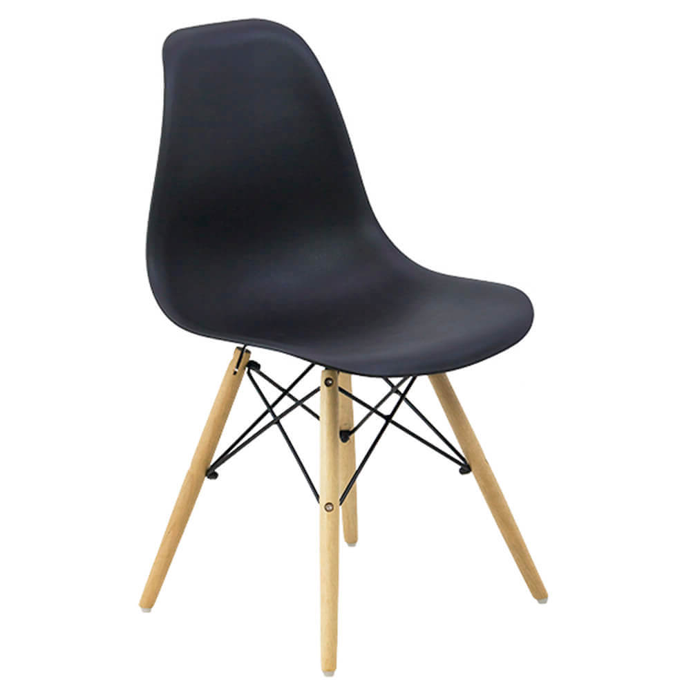 Scaun bucatarie BUC 232P Negru - 2.webp