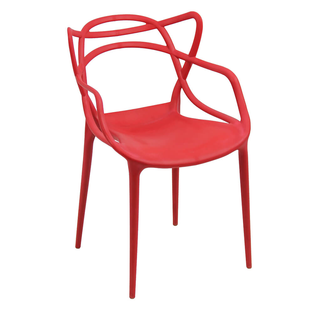 Scaun din plastic HRC 599 Rosu - 2.webp