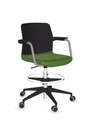 Scaun de Birou Wind Low Black Mesh Castors - 9-2.jpg