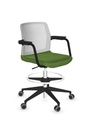 Scaun de Birou Wind Low Black Mesh Castors - 5-2.jpg