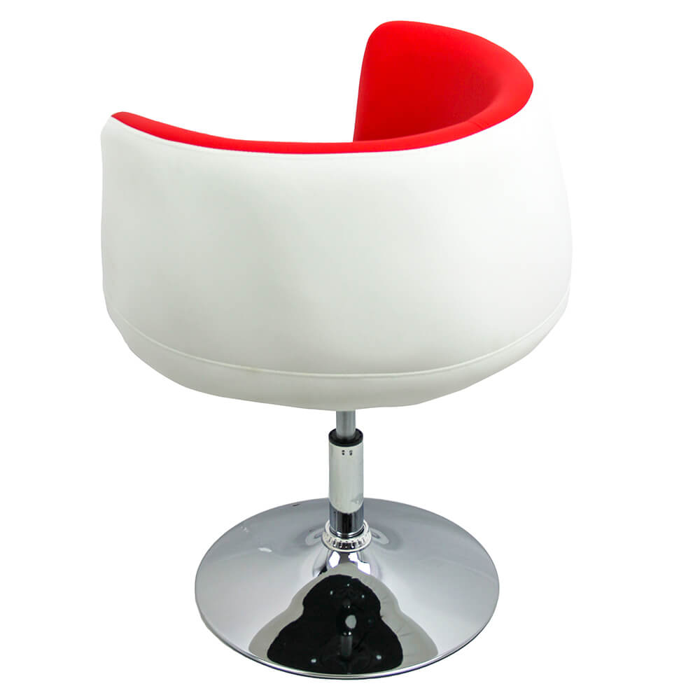 Scaun de bar ABS 113 Rosu - 2.webp