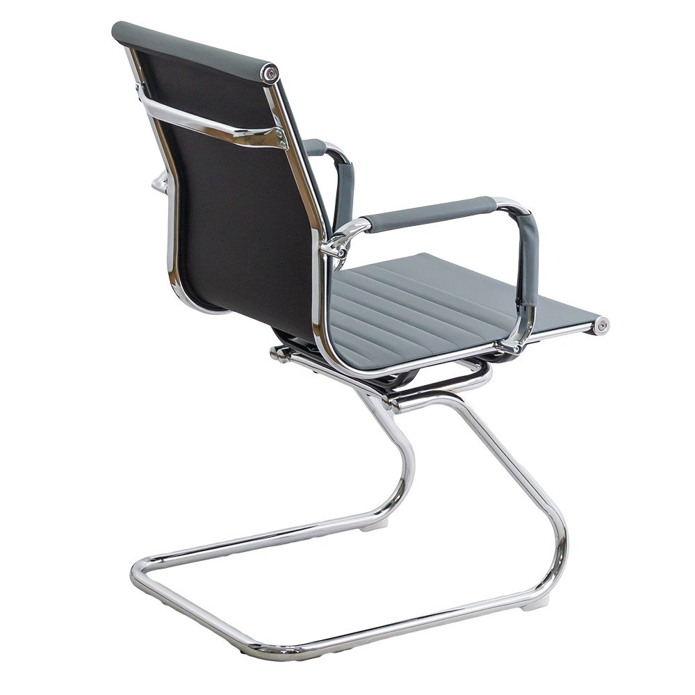 Scaun vizitator OFF 806 Gri - 1.webp