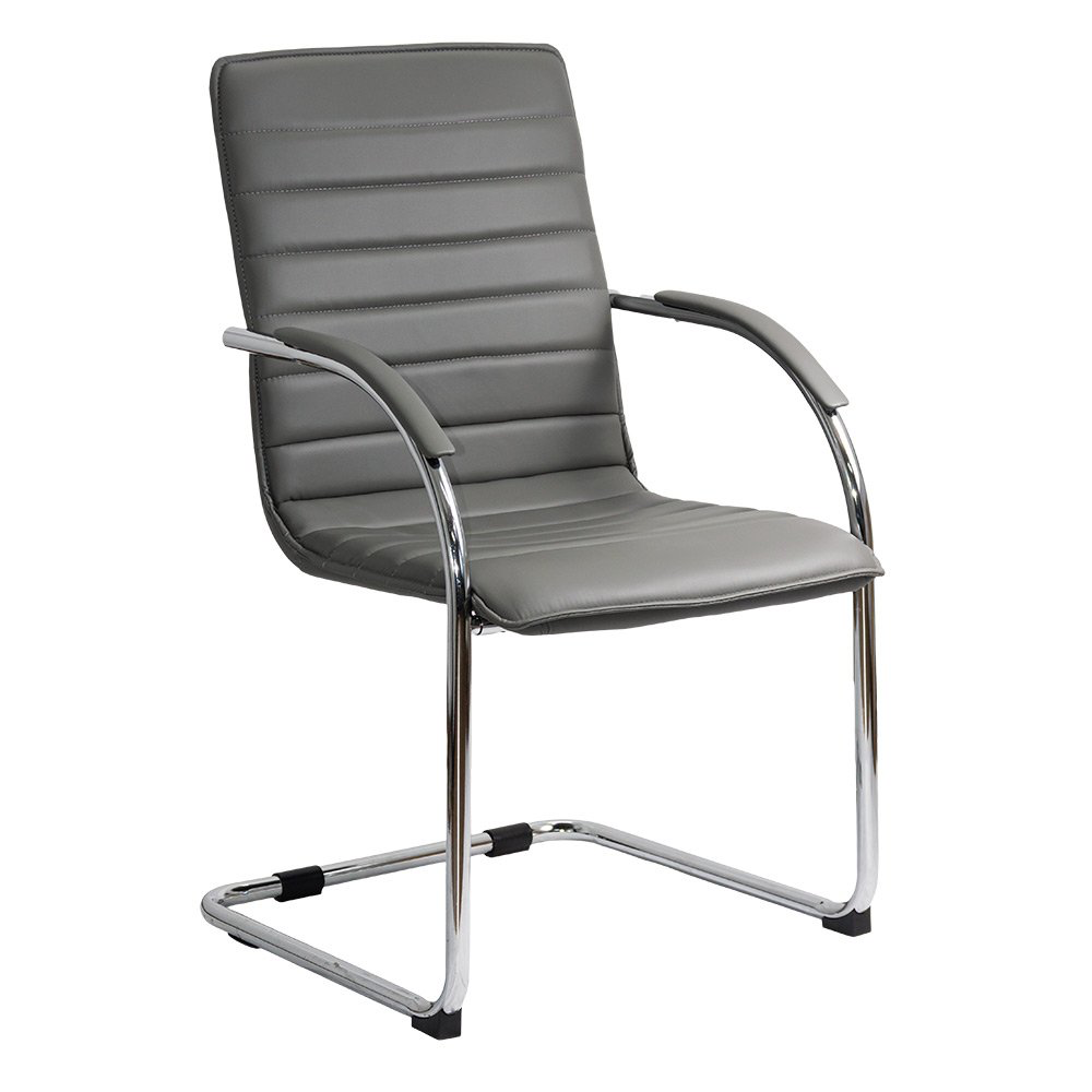Scaun vizitator OFF 835 Gri - 1.webp