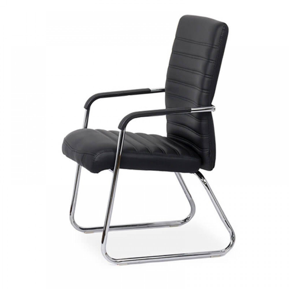 Scaun vizitator OFF 833 Negru - 2.webp