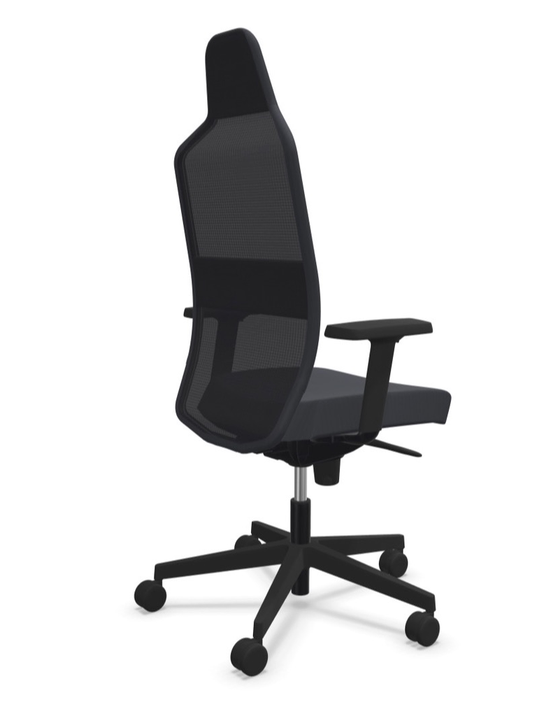 Scaun birou COOL-ON Gri deschis SM 02 - 3.webp