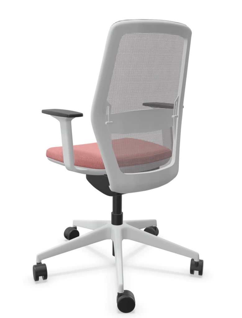 Scaun Birou EVO EV01 Roz - 3.webp