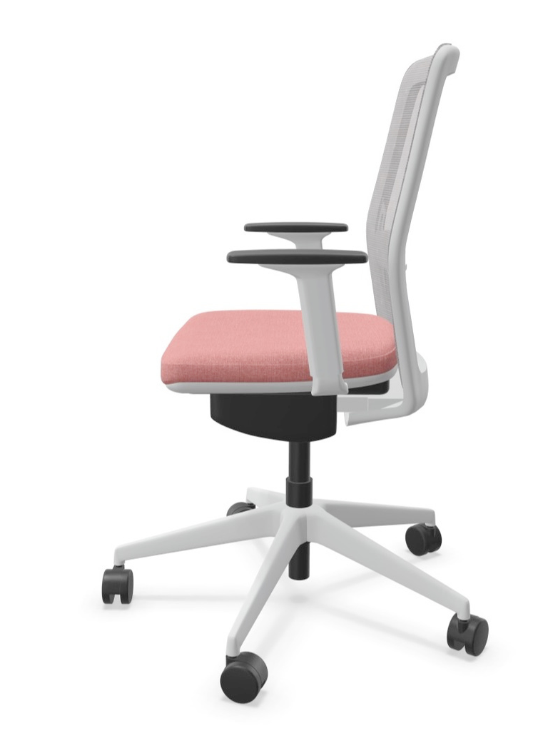 Scaun Birou EVO EV01 Roz - 2.webp