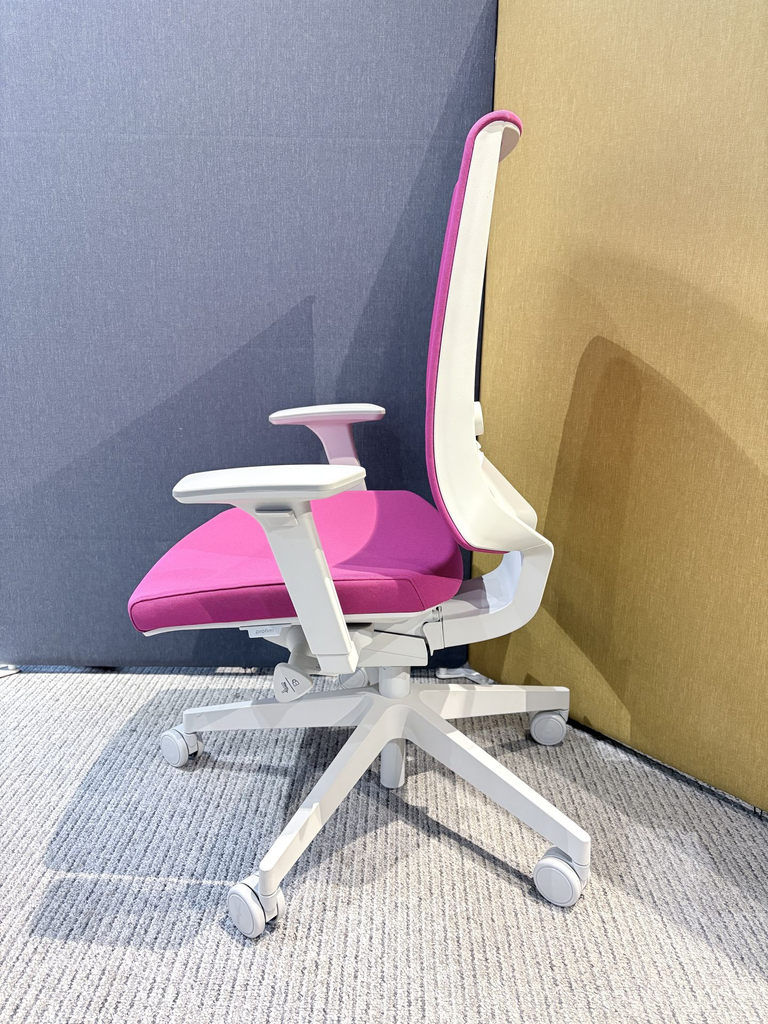 Scaun Birou LightUp Magenta - 3.webp