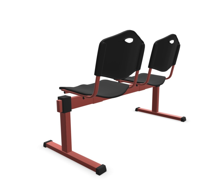 Banchetă de Așteptare Iso P 2 Locuri - 5.webp