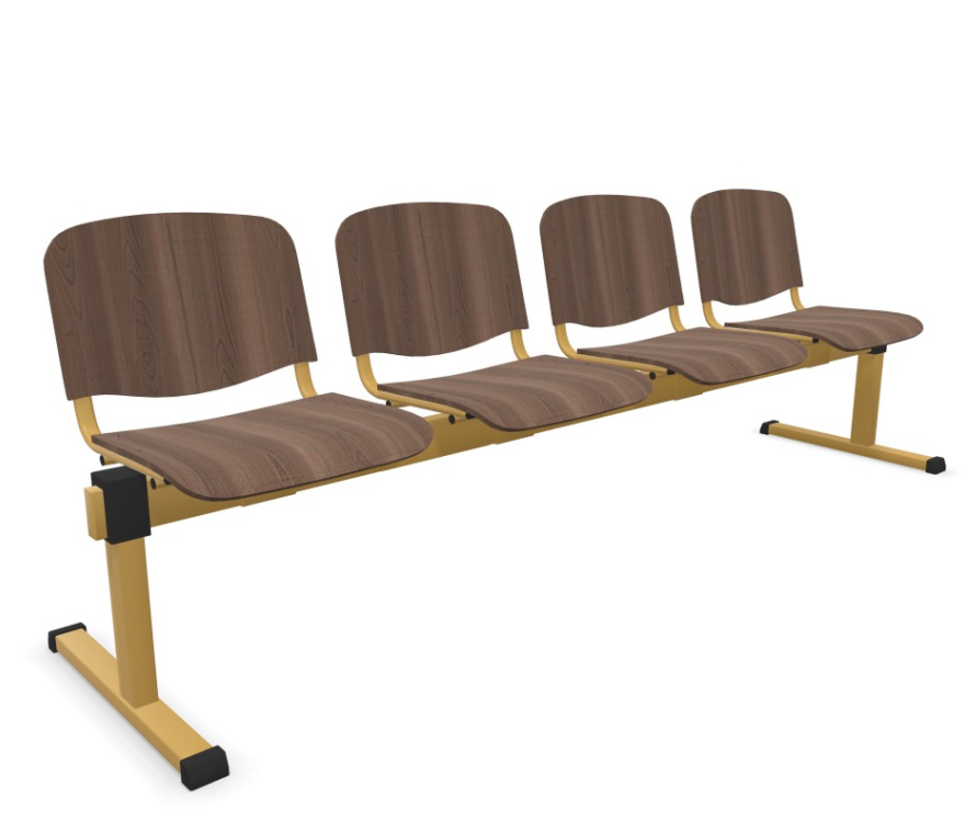 Banchetă de Așteptare Iso W 4 Locuri - 7.webp