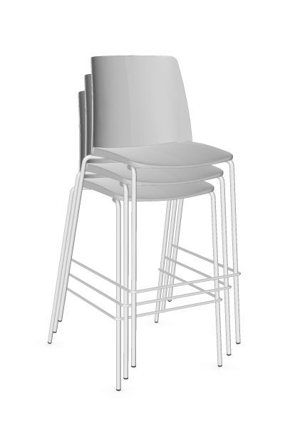 Scaun  de Bar Polytone L Hocker - 8.jpg