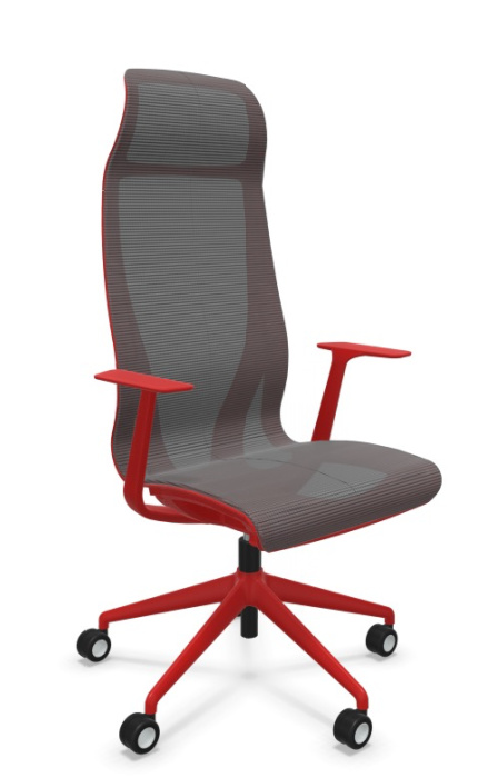 Scaun Directorial D-Chair Red - 4.webp