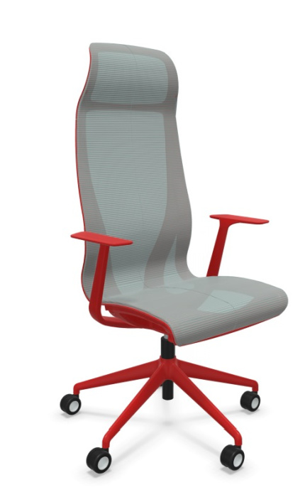 Scaun Directorial D-Chair Red - 8-2.webp