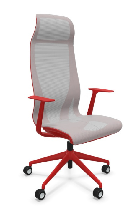 Scaun Directorial D-Chair Red - 7.webp