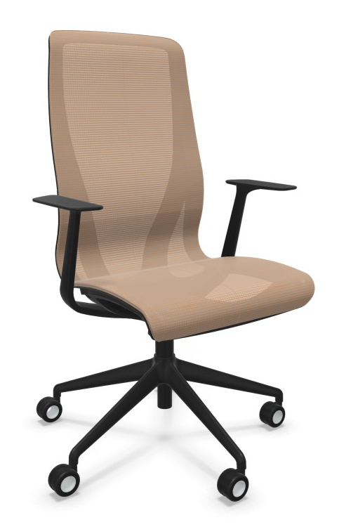 Scaun de Birou D-Chair Black - 2.webp