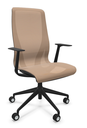 Scaun de Birou D-Chair Black - 2.webp