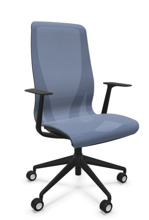 Scaun de Birou D-Chair Black - 12.webp