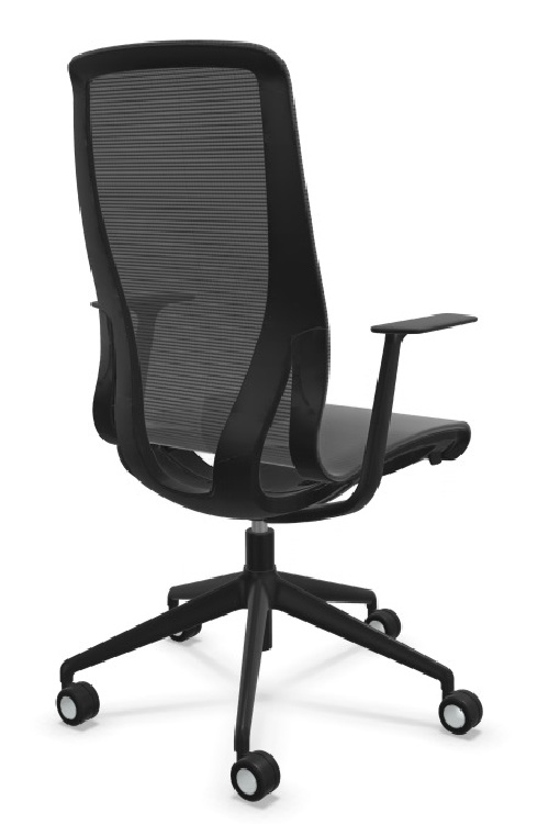 Scaun de Birou D-Chair Black - 6.webp