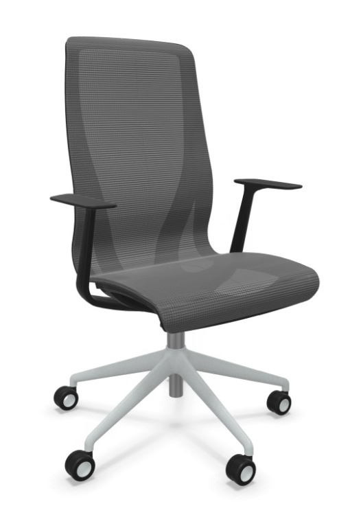 Scaun de Birou D-Chair Black - 11.webp
