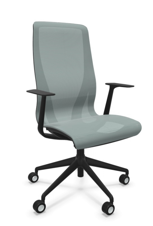 Scaun de Birou D-Chair Black - 9.webp