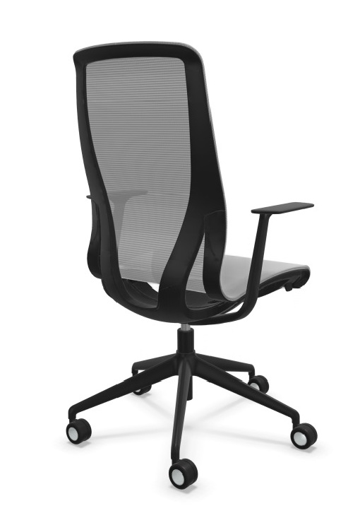 Scaun de Birou D-Chair Black - 8.webp
