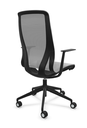 Scaun de Birou D-Chair Black - 8.webp