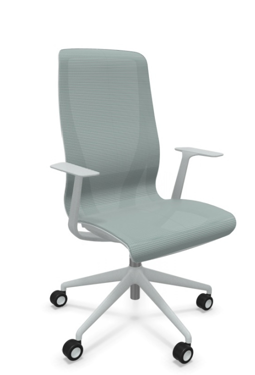Scaun de Birou D-Chair Grey - 9.webp