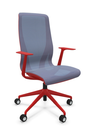 Scaun de Birou D-Chair Red - 9.webp