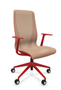 Scaun de Birou D-Chair Red - 1.webp