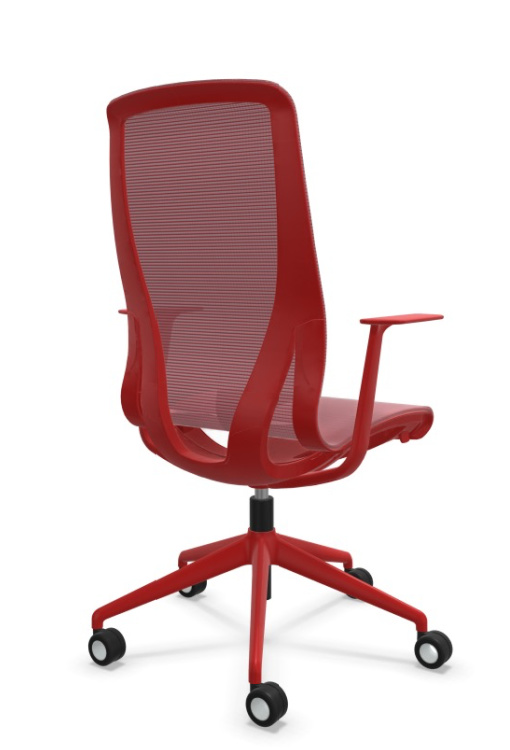 Scaun de Birou D-Chair Red - 12.webp