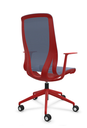 Scaun de Birou D-Chair Red - 10.webp