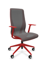 Scaun de Birou D-Chair Red - 3.webp