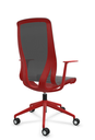 Scaun de Birou D-Chair Red - 4.webp
