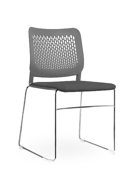 Scaun de Conferinta Wait Wireframe Tapitat - 4.webp