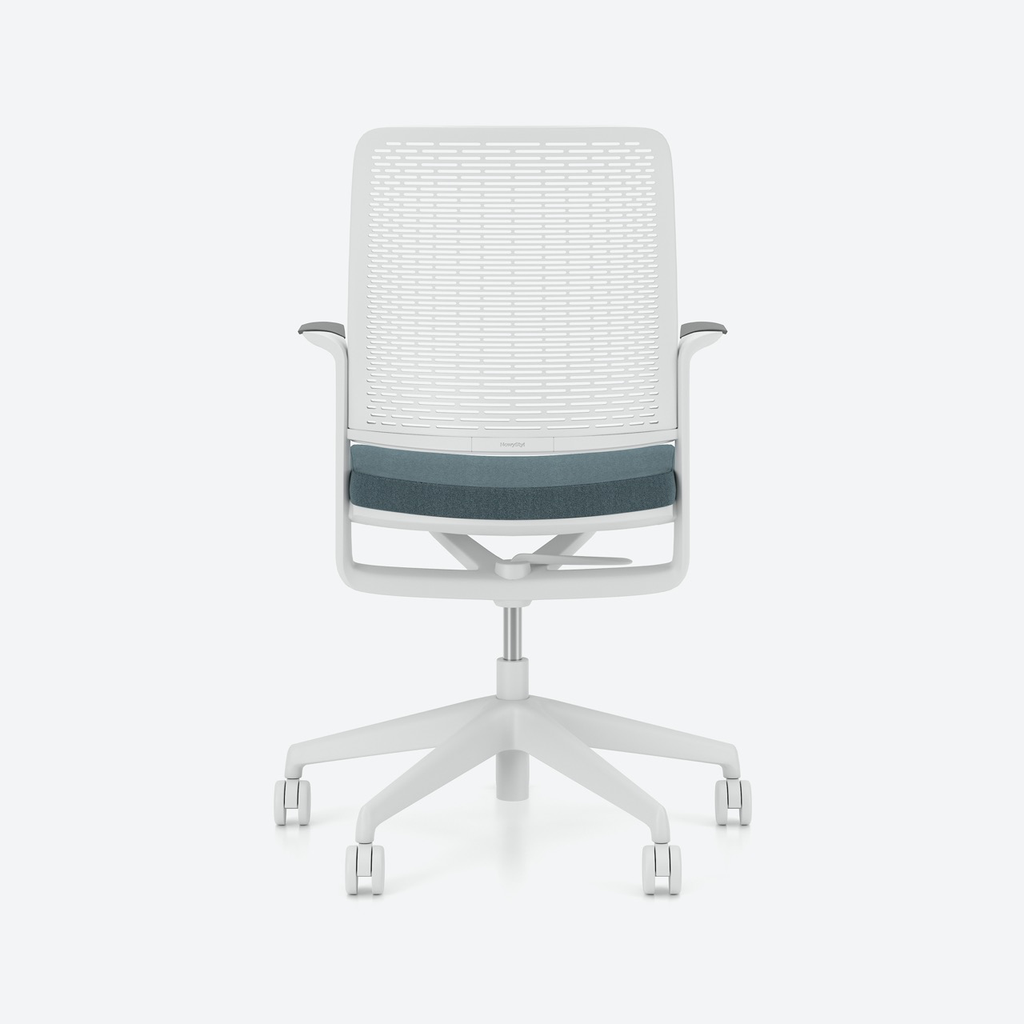 Scaun de Birou With Me White Seat Upholtered - 38.webp