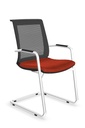 Scaun de Vizitator Eva Black Cantilever - 2-2.jpg