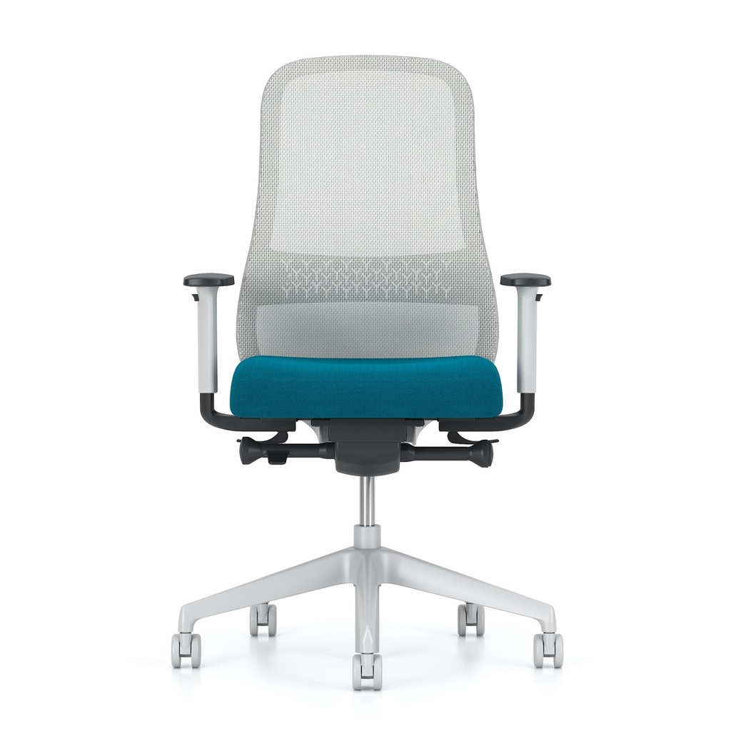 Scaun de birou Souly Light Grey Mesh - 4.jpeg