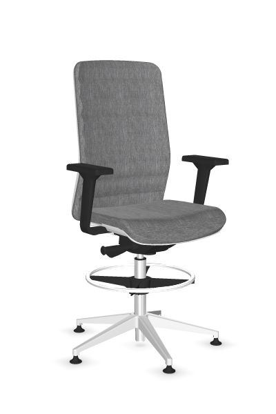 Scaun de Birou Wind T High White - 1-2.jpg