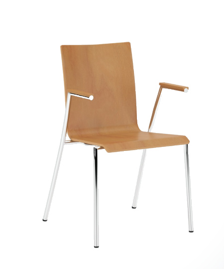 Scaun de Conferință Cadeira 4L Arm Front