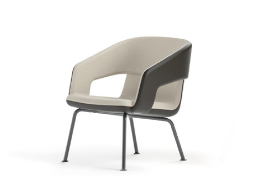 Fotoliu Twist&Sit Low Metal